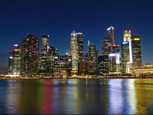 Skyline cityscape buildings